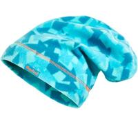 Playshoes Kinder Mütze Fleece-Beanie Pfeile Camouflage Petrol-55cm