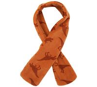 Playshoes Kinder Fleece-Steckschal Dinos Ocker