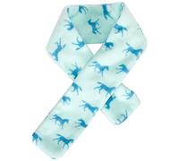 Playshoes Kinder Fleece-Steckschal Pferde Türkis
