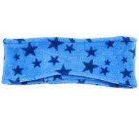Playshoes Unisex Kinder Fleece-Stirnband Sterne 422021, 7 - Blau, one size
