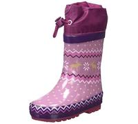 Playshoes Unisex Kinder Gummistiefel Gefüttert Regenstiefel, Lila Norweger, 31 EU