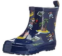 Playshoes Gummistiefel Allover-Pirateninsel, Farbe: marine, Größe: 26