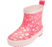 Playshoes Gummistiefel Halbschaft Tupfen Unisex Kinder Gummistiefel, Koralle Tupfen, 19 EU