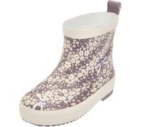 Playshoes Gummistiefel Halbschaft Blumen Unisex Kinder Gummistiefel, Violett Blumen, 26 EU