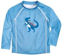 Playshoes Unisex Kinder Langarmshirt Rash-Guard-Shirt, Lang Blau Dino, 134-140