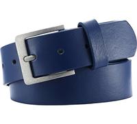 Playshoes Unisex Kinder Leder-Gürtel 30 Mm Breite 601521, 11 - Blau, 65