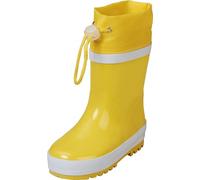 Playshoes Gummistiefel Basic gefüttert, in gelb, Größe 30/31