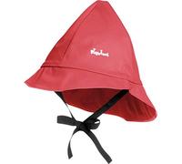 Playshoes Unisex Kinder Regen-mütze Gefüttert Wind- Und Wasserdichter Regenhut Regenbekleidung, Rot Baumwollfutter, 49 EU