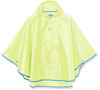Playshoes Unisex Kinder Regenponcho faltbar Regenjacke, Neongelb 43, L