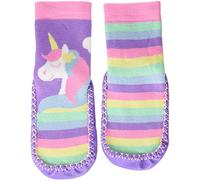 Playshoes Kinder Hüttenschuh Einhorn Multicolor-18/19