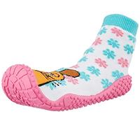 Playshoes Unisex-Kinder Socke DIE Maus Aqua Schuhe, Mehrfarbig (Weiß/Rosa 586), 20/21 EU, 174814