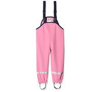 Playshoes Unisex Kinder Softshell-Latzhose Outdoor-Hose 430202, Rosa,128
