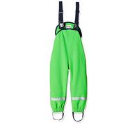 Playshoes Unisex Kinder Softshell-Latzhose Outdoor-Hose, grün, 92