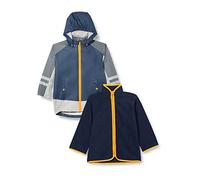 Playshoes Unisex Kinder Wasserdichte Funktions-jacke 3 In 1 Regenmantel Regenjacke Regenbekleidung, marine,80