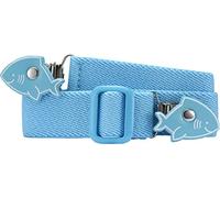 Playshoes Unisex Schnalle Zum Klipsen Elastik-Gürtel Clip Uni, Bleu Hai,116-140