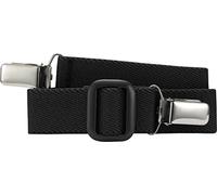 Playshoes Unisex Schnalle Zum Klipsen Elastik-Gürtel Clip Uni, Schwarz,116-140