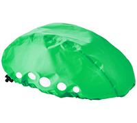 Playshoes Unisex Wasserdichter Regenüberzug Helm-Überzug Regenschutz für Fahrradhelme, Grün, S