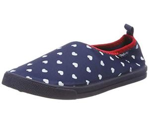 Playshoes UV-Schutz Aqua-Slipper Herzchen, Aqua Schuhe, Blau (Marine 11), 28/29 EU (10.5 Child UK)
