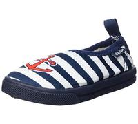 Playshoes UV-Schutz Aqua-Slipper Maritim, Aqua Schuhe, Blau (Marine/weiß 171), 22/23 EU (6 Child UK)