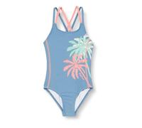 Playshoes UV-Schutz Badeanzug Mädchen Schwimmanzug Badebekleidung, Palmen, 74/80