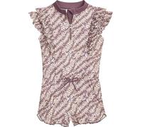 Playshoes Mädchen Badeanzug Blümchen – UV-Schutz, Lila – Größe 98/104