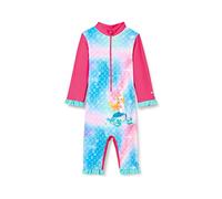 Playshoes UV-Schutz Einteiler Mädchen Badeanzug Schwimmanzug, Nixe Langarm, 74/80