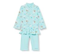 Playshoes UV-Schutz Einteiler Unisex Kinder Badeanzug Schwimmanzug Badebekleidung, Einhornmeerkatze Langarm, 74/80