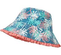 Playshoes Wende-Sonnenhut "Palmen" in Rosa - Größe 55 cm | Kindermuetzen