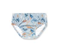 Playshoes - Kid's UV-Schutz Windelhose Dino Allover - Badehose, Gr. 62-68, grau (Blue)