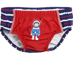 Playshoes UV-Schutz Windelhose Unisex Kinder Badehose Schwimmhose Badebekleidung, Flamingo zum Knöpfen, 74/87
