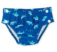 Playshoes UV-Schutz Windelhose Unisex Kinder Badehose Schwimmhose Badebekleidung, Hai zum Knöpfen, 86/92