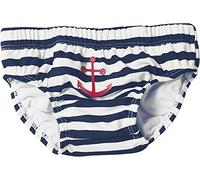 PLAYSHOES Maritim Klassischer Slip Blau, Weiß