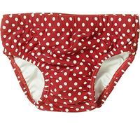 Playshoes Windel-Badehose gepunktet in rot, Gr. 74/80, maedchen