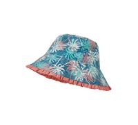 Playshoes Wende-Sonnenhut "Palmen" in Rosa - Größe 55 cm | Kindermuetzen