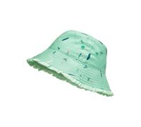 Playshoes Wende-Sonnenhut "Surfbrett Palme" in Mint - Größe 55 cm | Kindermuetzen