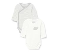 Playshoes Unisex Baby Wickel-body 1/1-arm 2er Pack Wal 809503, 2 - natur, 44