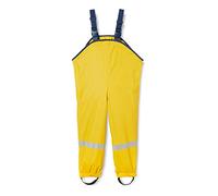Playshoes Regenlatzhose Unisex Kinder, wind- und wasserdicht, Textilfutter, Gelb Größe 86