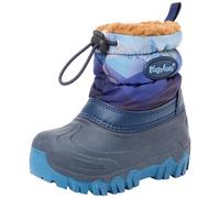 Playshoes Winter-bootie Berge Unisex Kinder Schneestiefel, Blau Berge, 20/21 EU