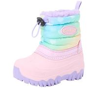 Playshoes Winterstiefel Regenbogen Unisex Kinder Rosa Größe 32/33