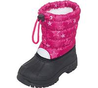 Playshoes Winter-Bootie Sterne, Unisex-Kinder Schneestiefel, pink Sterne, 20/21 EU