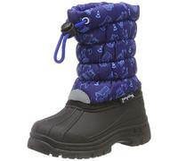 Playshoes Winter-Bootie Verkehr, Unisex-Kinder Schneestiefel, Blau (Marine 11), 22/23 EU (6 Child UK)