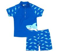 Playshoes - Kid's UV-Schutz Bade-Set Hai - Badehose, Gr. 98-104, blau (Blau)