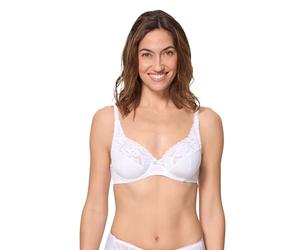 Playtex BH New Flower Elegance Micro Damen x1 Weiß 95C