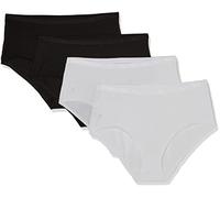 Playtex Brief Damen Midislip aus Bio-Baumwolle x4 Mohnblumendruck 5XL