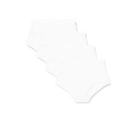 Playtex Brief Damen Midislip aus Bio-Baumwolle x4 Weiß XXL