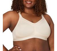 PLAYTEX Damen 18 Stunden aktiv atmungsaktiv Komfort drahtloser BH US4159, Hellbeige, 90B