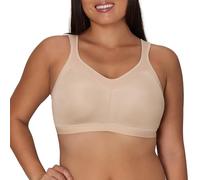 Playtex Damen 18 Stunden Aktiver Atmungsaktiver Komfort, Kabelloser, Vollständige, Glättende Unterstützung BH mit voller Abdeckung, Undurchsichtige, Hautfarben, 100B