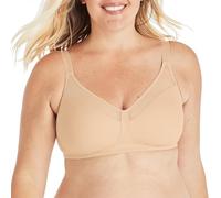 Playtex Damen 18 Stunden Glättung Wirefree Us4697 Minimizer-BH, Undurchsichtige, Hautfarben, 85C