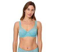 Playtex Damen Bügel Recycled Classic Lace Support Soft Cup x1 Bh, Blau, 90B
