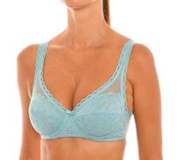 Playtex Damen Bügel Recycled Classic Lace Support Soft Cup x1 Bh, Blau, 95C
